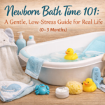 Newborn Bath Time Essentials
