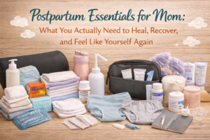 Postpartum Essentials for Mom