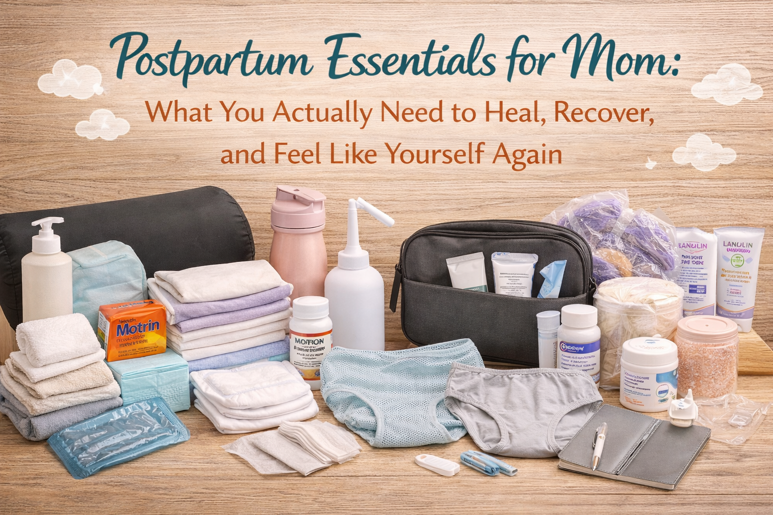 Postpartum Essentials for Mom