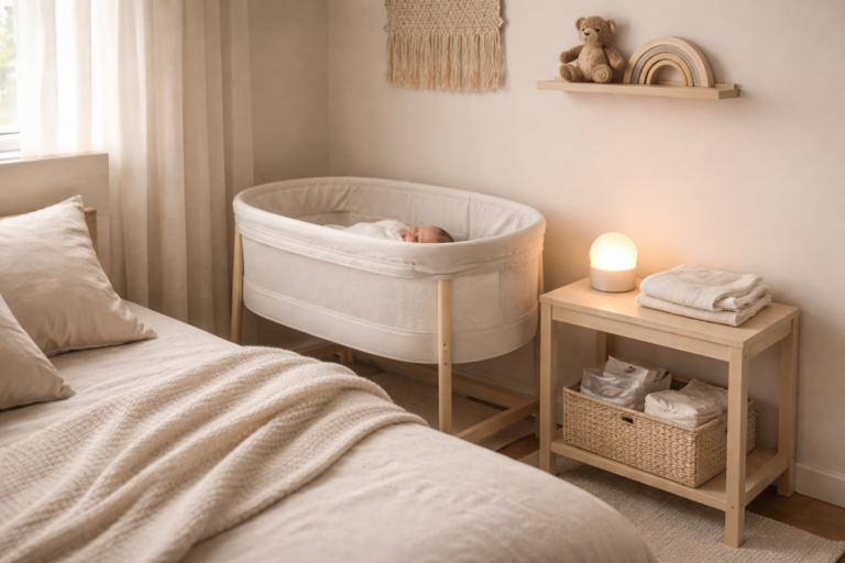 Minimalist Newborn Sleep Setup